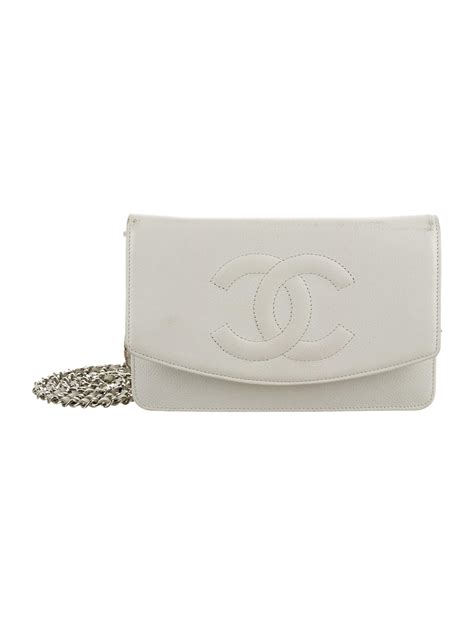 chanel wallet on chain therealreal